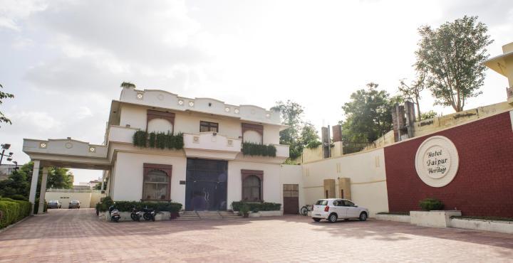 Hotel Jaipur Heritage Exterior foto